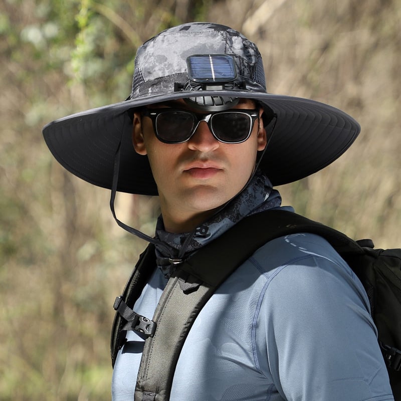 ShopPaya Solar Fan Hat