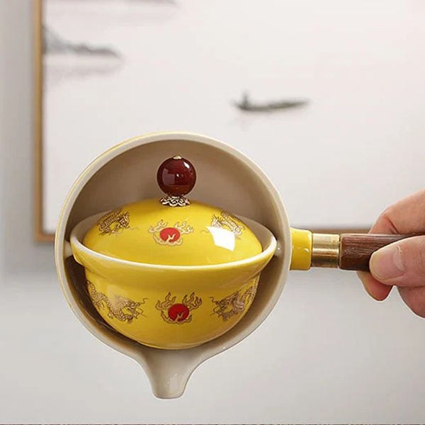 Boothcosly 360° Rotation Tea Maker