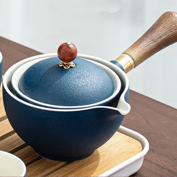 Boothcosly 360° Rotation Tea Maker