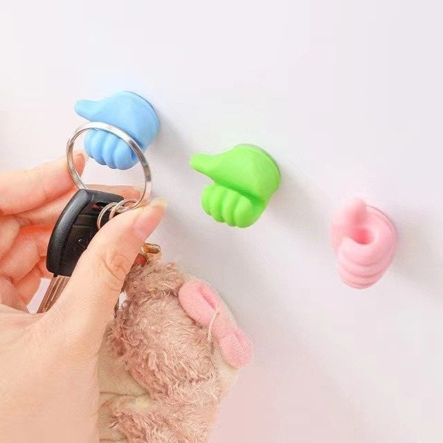 Pleteffect Creative Thumbs Up Shape Wall Hook