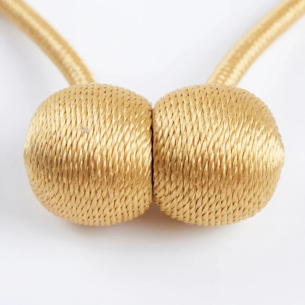 Omilora Corette Woven Magnetic Tiebacks ( 2pcs )