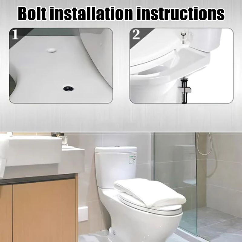 Vexlavoshop Heavy Duty Toilet Seat Fastener Bolt kit