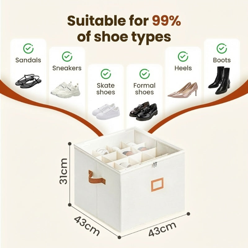Admitety Shoe Organizer for Closet