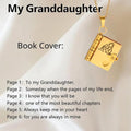 Preliminaryt The Most Beautiful Chapter Book Necklace For Granddaughter and daughter