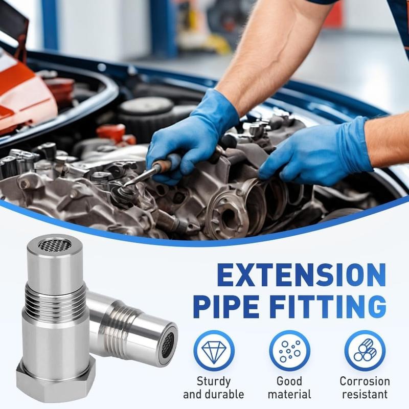 Shoplarke Stainless Steel Oxygen Sensor Spacer