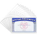 ShopPaya Clear PVC Card Sleeves