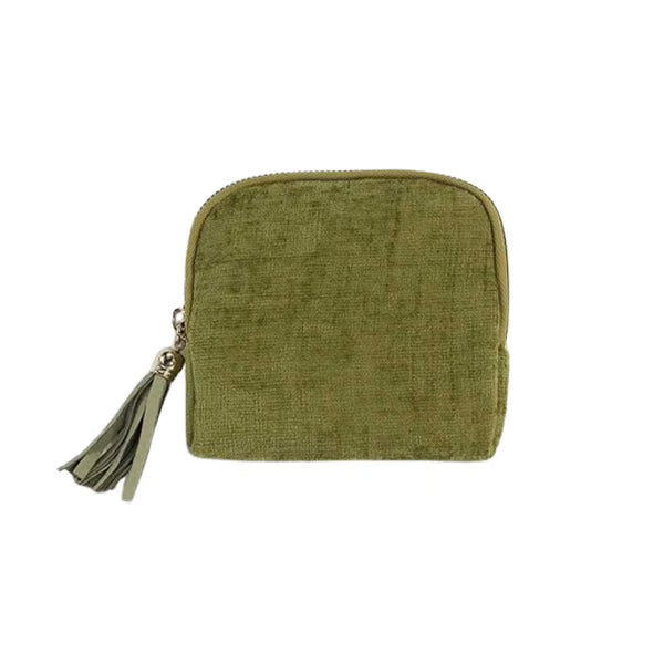 Jewelry Zippered Pocket Case Travel Jewelry Bag Portable Organizer