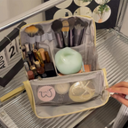 Doresty Standing Makeup Bag – Portable, Large Capacity