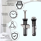 Vexlavoshop Heavy Duty Toilet Seat Fastener Bolt kit