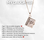 Preliminaryt The Most Beautiful Chapter Book Necklace For Granddaughter and daughter
