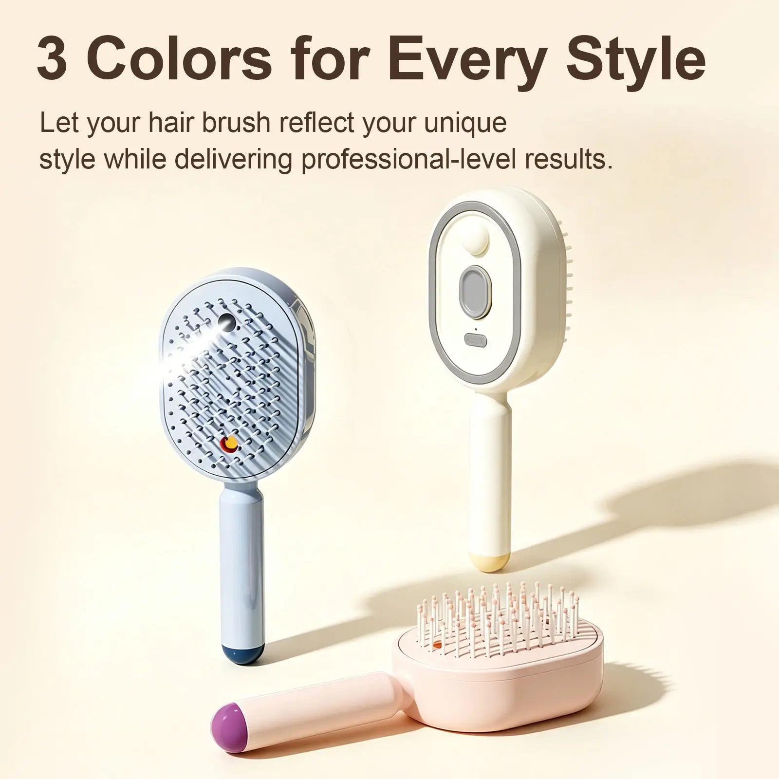 Thetendernorth Essential Oil Mist Comb, Anti-Tangle Electric Massage Brush