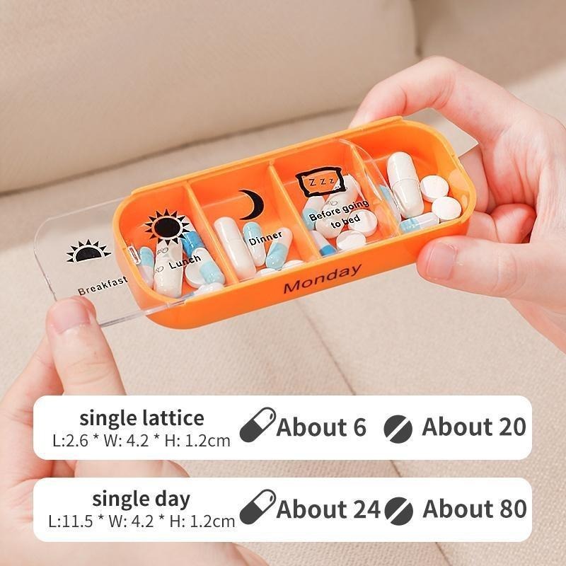 Shoplarke 7-Day Pill Organizer