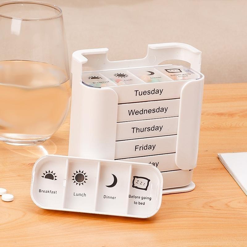 Shoplarke 7-Day Pill Organizer
