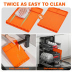 Relativelk Silicone Grill Side Shelf Mat