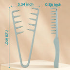 Doresty Voluminous Wide-toothed Hair Comb Men's Fluffy Texture