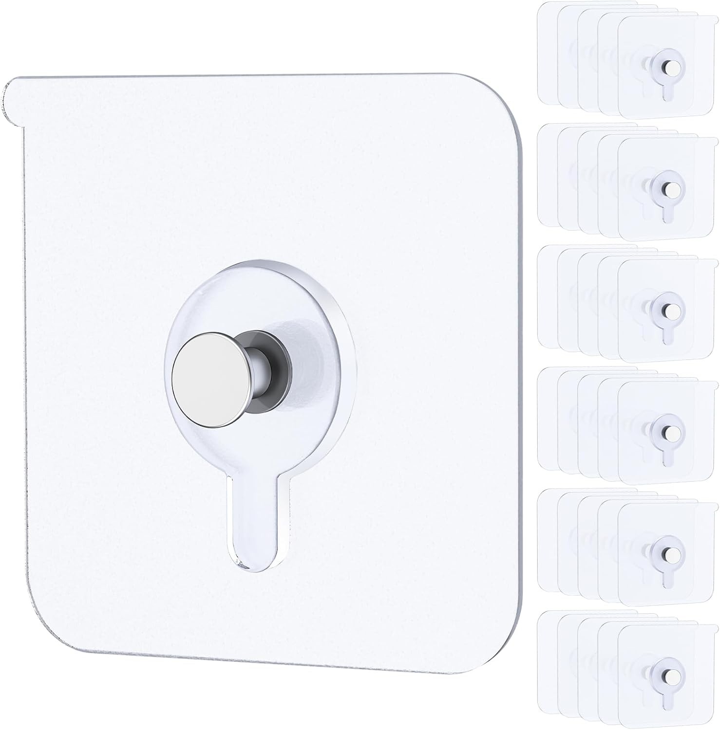 Converisely Non-Trace Screw Hook Stickers