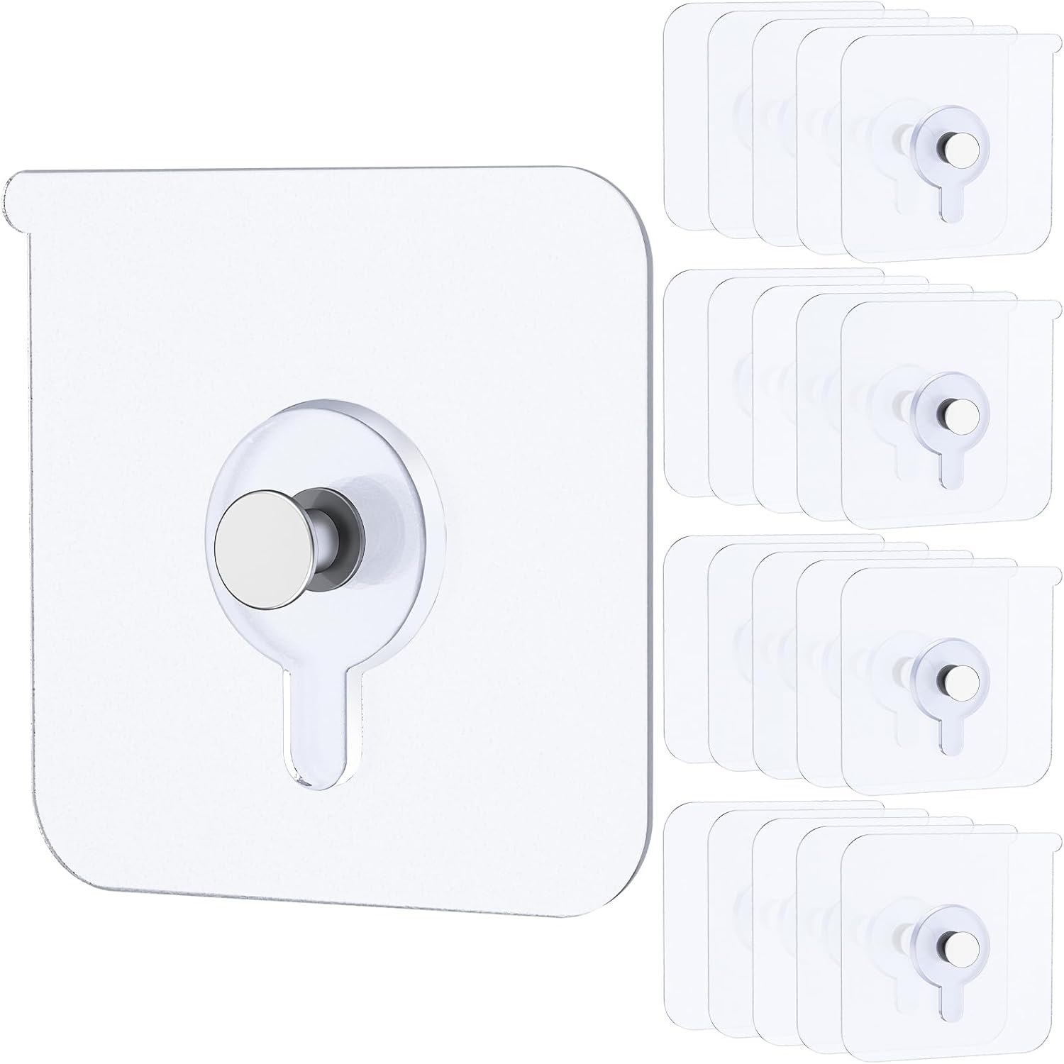 Converisely Non-Trace Screw Hook Stickers