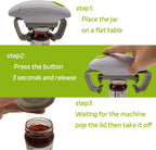Stamny Electric One-Touch Jar Opener — Automatic Hands