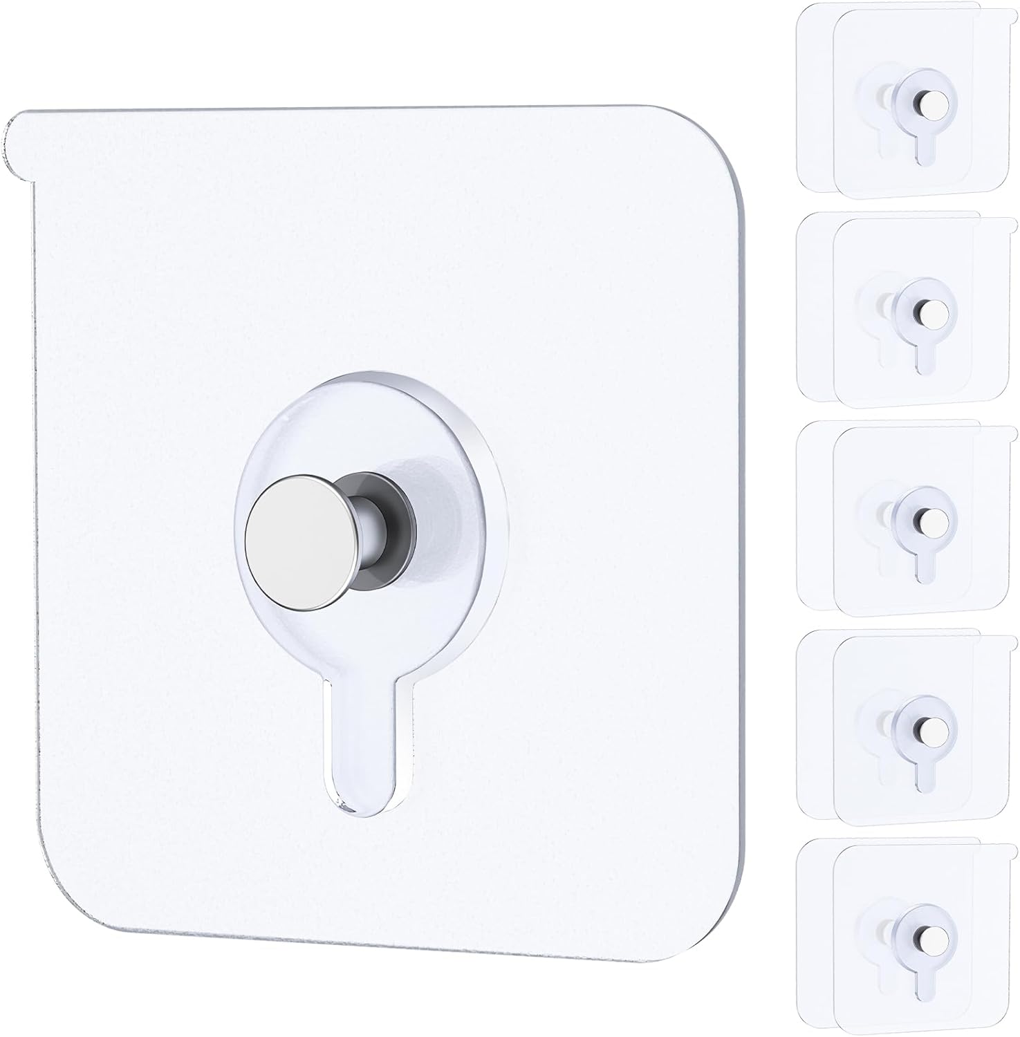Converisely Non-Trace Screw Hook Stickers