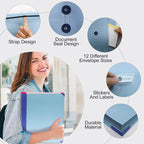 Shoplarke Accordion Organizer Folio