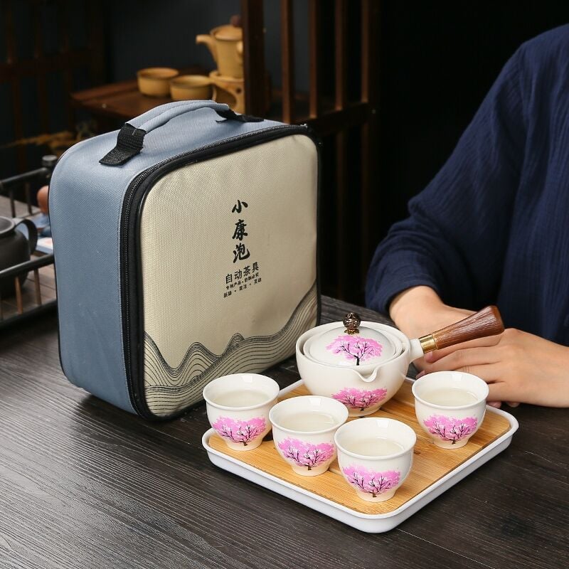 Boothcosly 360° Rotation Tea Maker