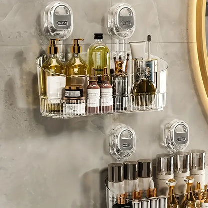 Beliefsun™ No-Drill Bathroom Suction Storage Box – Large Capacity & Strong Load-Bearing