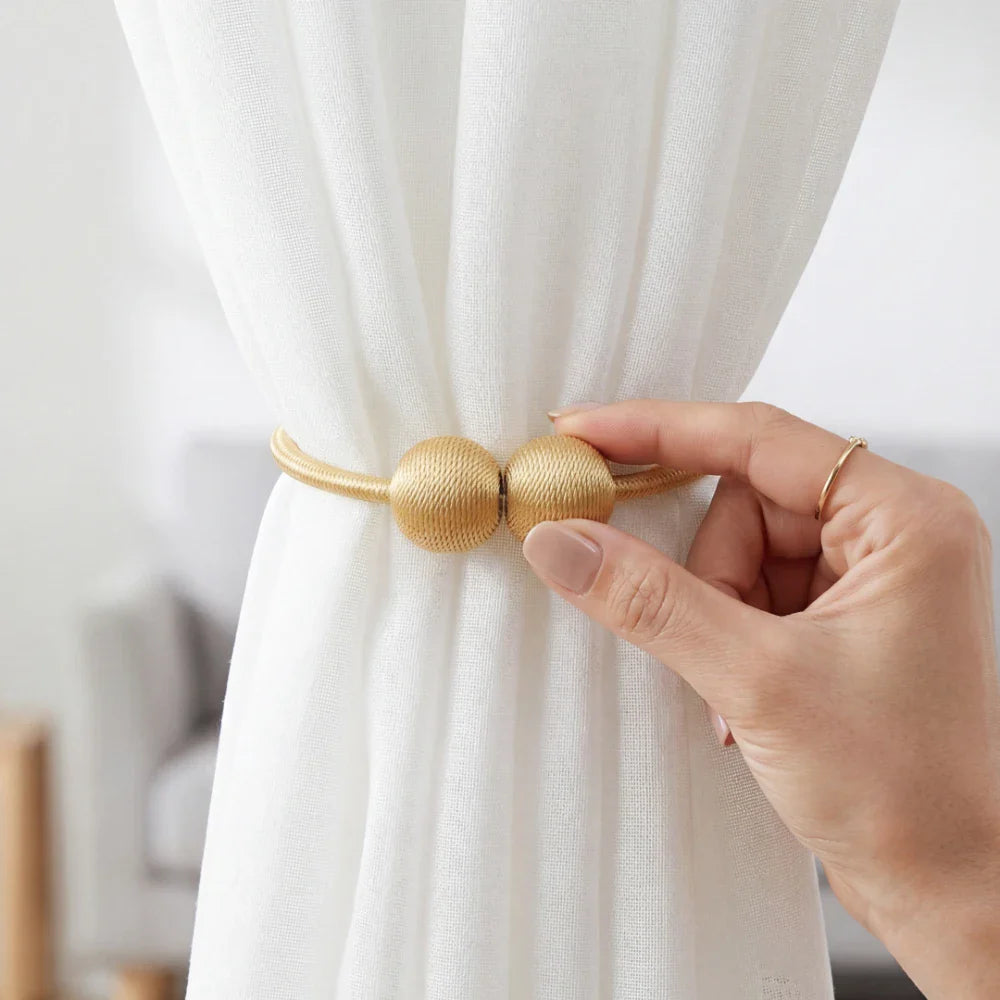 Omilora Corette Woven Magnetic Tiebacks ( 2pcs )