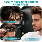 Doresty Voluminous Wide-toothed Hair Comb Men's Fluffy Texture