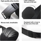 Shoplarke Stretch-Fit Tactical Belt – Ultra-Light Ratchet Web Belt for Outdoor, Work & EDC