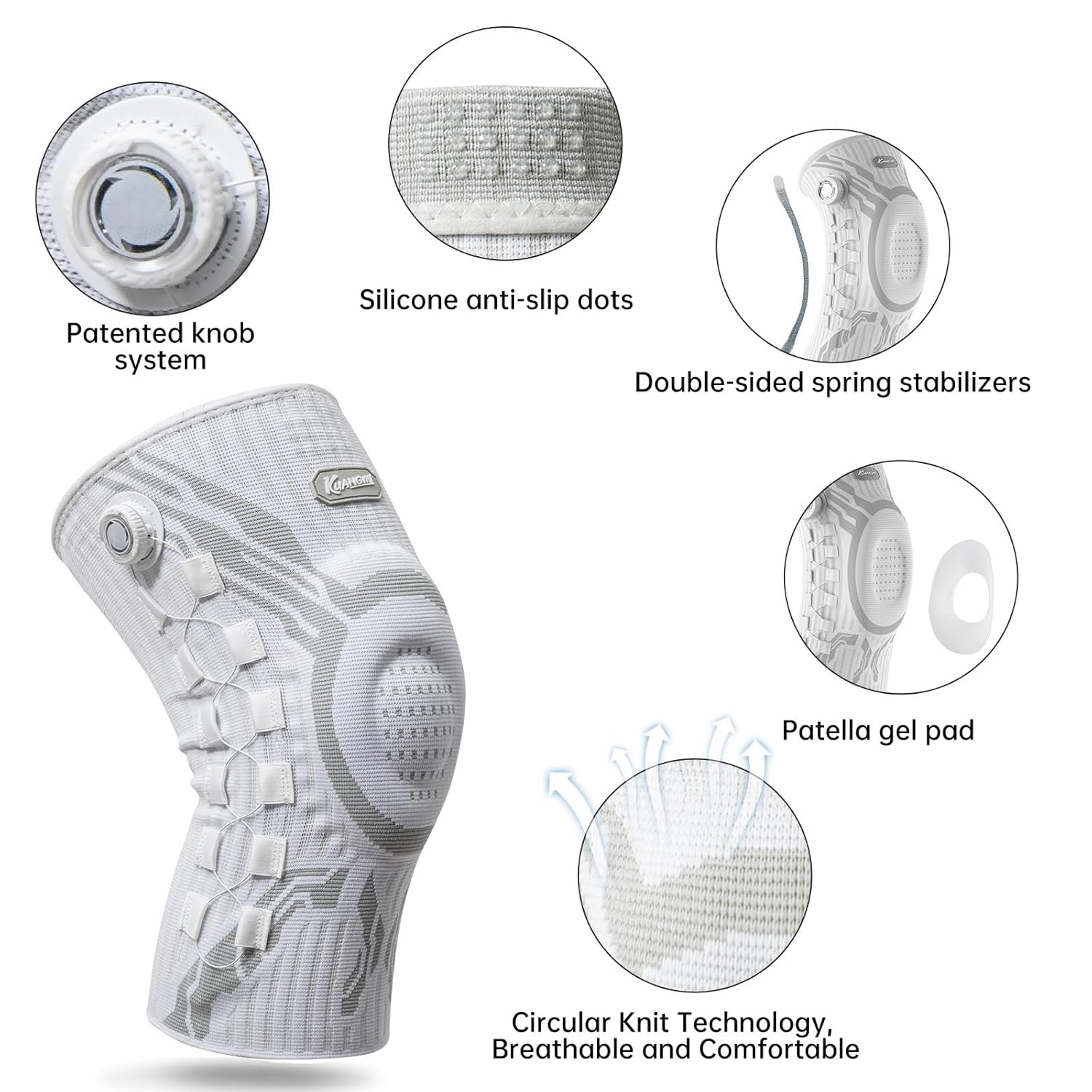 Kneevo Sports Knee Support Brace