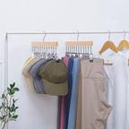 Submarinen Wooden Hat Hanger Closet Organizer