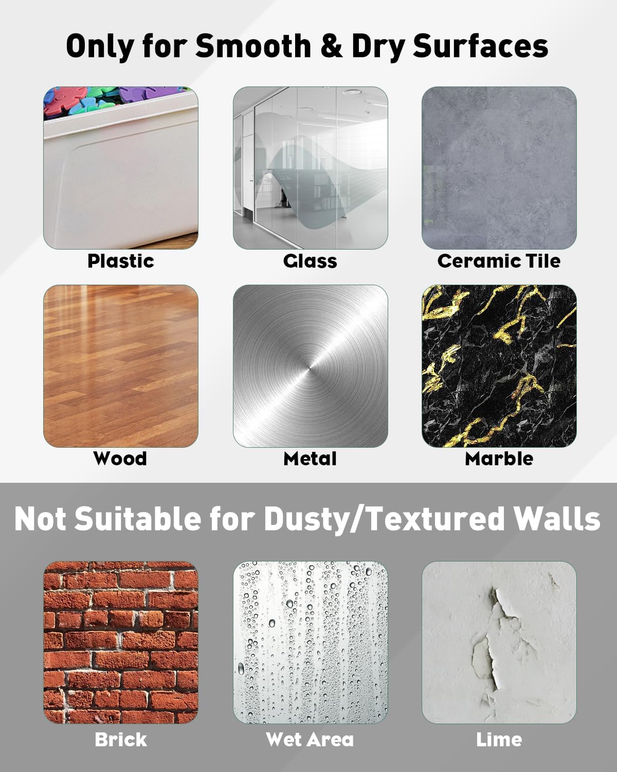 Converisely Non-Trace Screw Hook Stickers