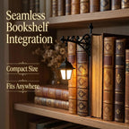 Krejova Mini Bookshelf Lamp - Library Lantern