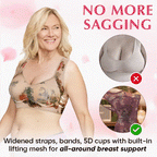 Eternipeace Super gather bra, Ice Silk Lace Cooling Comfort Bra