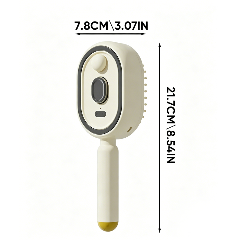 Thetendernorth Essential Oil Mist Comb, Anti-Tangle Electric Massage Brush