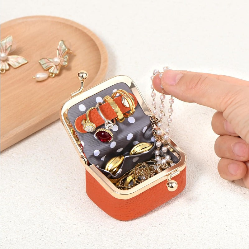 Everyneeding Mini Travel Jewelry Case