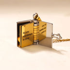 Preliminaryt The Most Beautiful Chapter Book Necklace For Granddaughter and daughter
