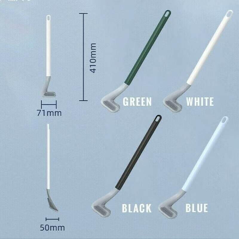 Golf brush head toilet brush