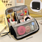 Doresty Standing Makeup Bag – Portable, Large Capacity