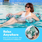 Shoplarke Inflatable Pool Float Chairs