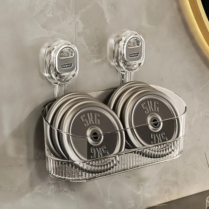 Beliefsun™ No-Drill Bathroom Suction Storage Box – Large Capacity & Strong Load-Bearing