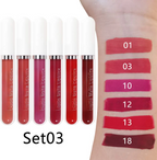 Ahlwo 10Pcs Liquid Matte Matt Lipstick Set 2