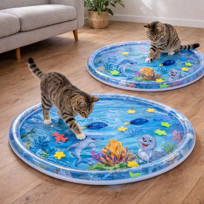 AquaPaw Claw-Resistant Water Mat - Pawkitty