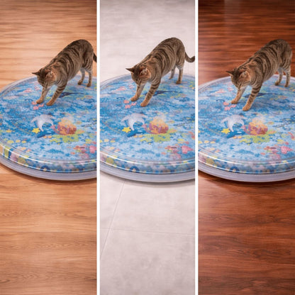 AquaPaw Claw-Resistant Water Mat - Pawkitty