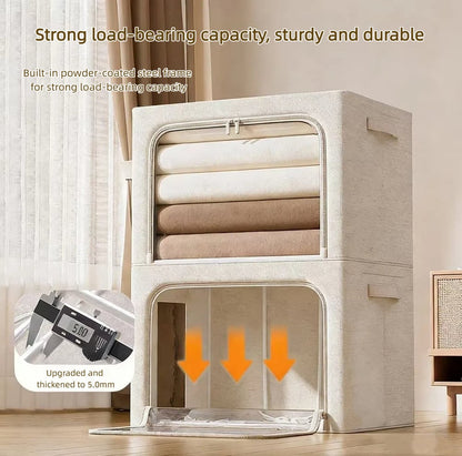 Atsworkshop Extra-Large Foldable Fabric Storage Bins 3