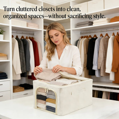 Atsworkshop Extra-Large Foldable Fabric Storage Bins 4