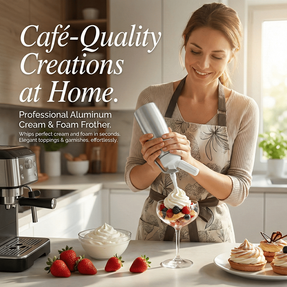 Beforehatched Professional cream frother 