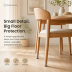 Domisana ClearGuard Chair Leg Protectors ( 12PCS )