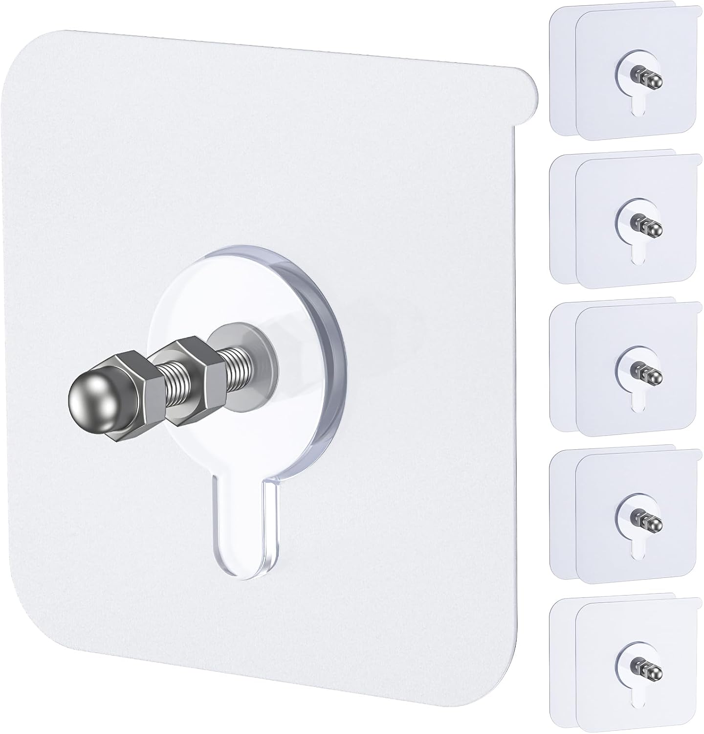 Converisely Non-Trace Screw Hook Stickers
