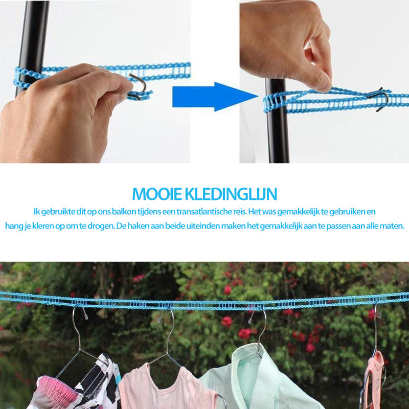 Culminatew Portable Clothesline for Outdoor & Home 2